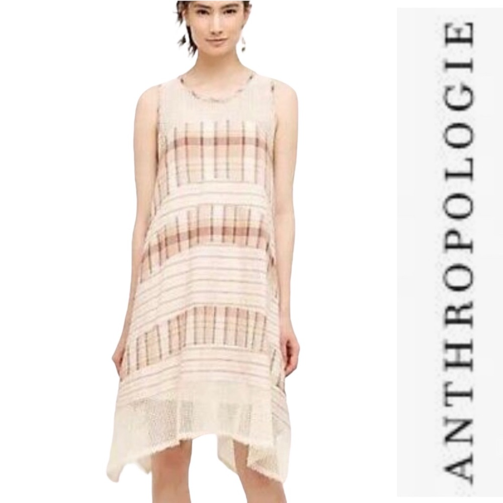 Last Chance…Anthropologie Holding Horses Edgewood Swing Midi Dress xs - Picture 1 of 11